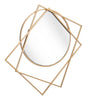 The Vertex Mirror Gold  Era and Style Inspired Home Decor 1