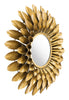 The Sunflower Round Mirror Gold  Era and Style Inspired Home Decor 1