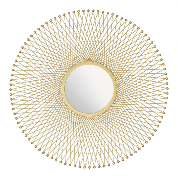 The Glow Round Mirror Gold  Era and Style Inspired Home Decor 1