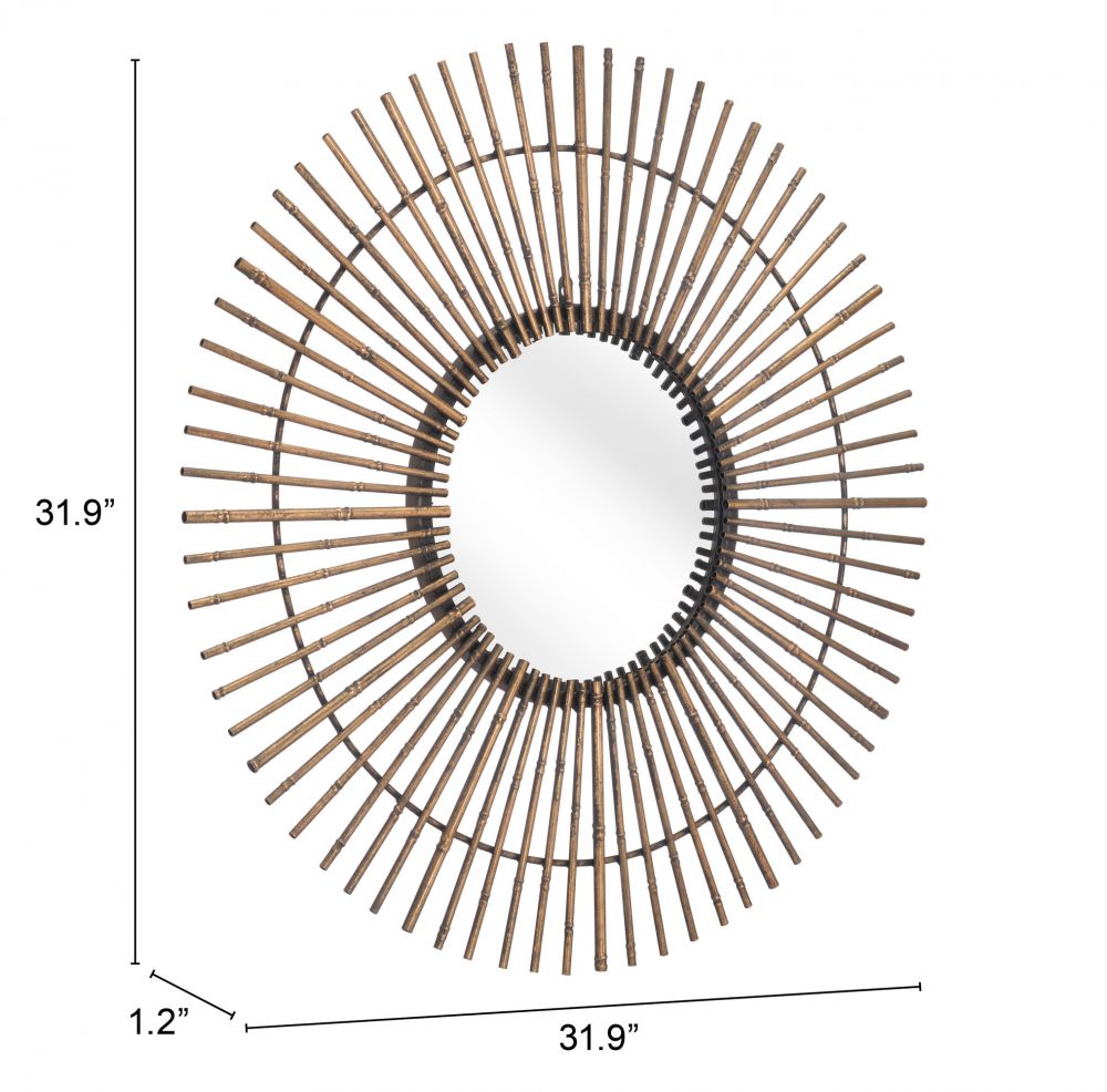 The Dimond Mirror Gold  Era and Style Inspired Home Decor 1