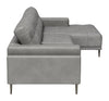 The Bliss RAF Chaise Sectional Gray  Era and Style Inspired Home Decor 1