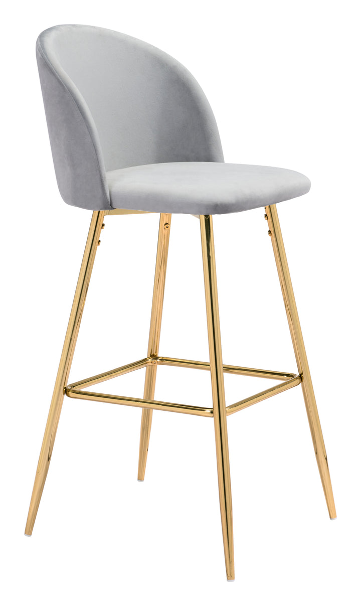 The Cozy Barstool Gray & Gold  Era and Style Inspired Home Decor 1