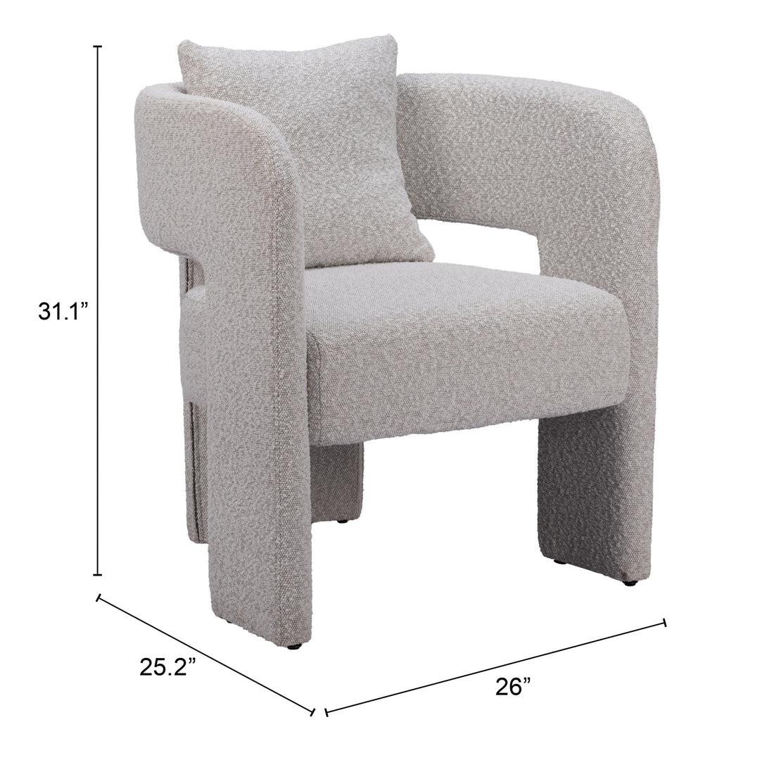 The Melilla Dining Chair Misty Gray  Era and Style Inspired Home Decor 1