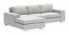 The Brickell Sectional Light Gray  Era and Style Inspired Home Decor 1