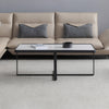 Minimalism Rectangle Coffee Table With Sintered Stone Top