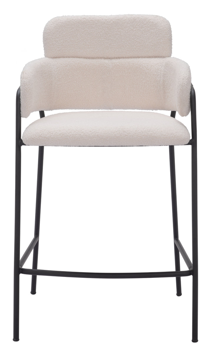 The Marcel Counter Stool (Set of 2) Cream  Era and Style Inspired Home Decor 1