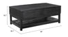 The Surat Lift Top Coffee Table Black  Era and Style Inspired Home Decor 1