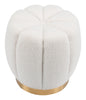 The Napa Ottoman Ivory  Era and Style Inspired Home Decor 1