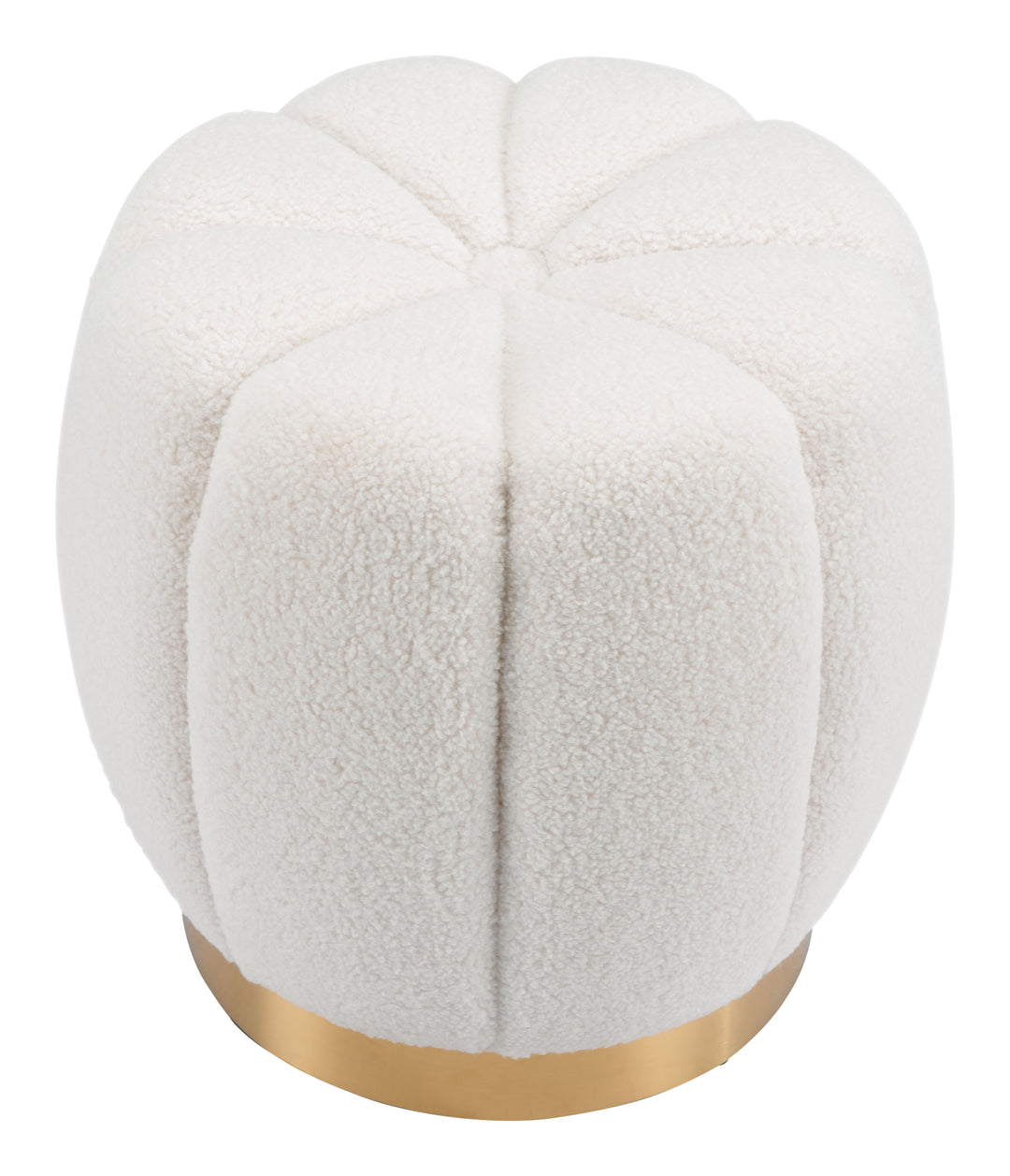 The Napa Ottoman Ivory  Era and Style Inspired Home Decor 1