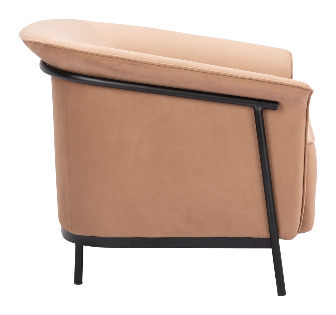 The Burry Accent Chair Tan  Era and Style Inspired Home Decor 1