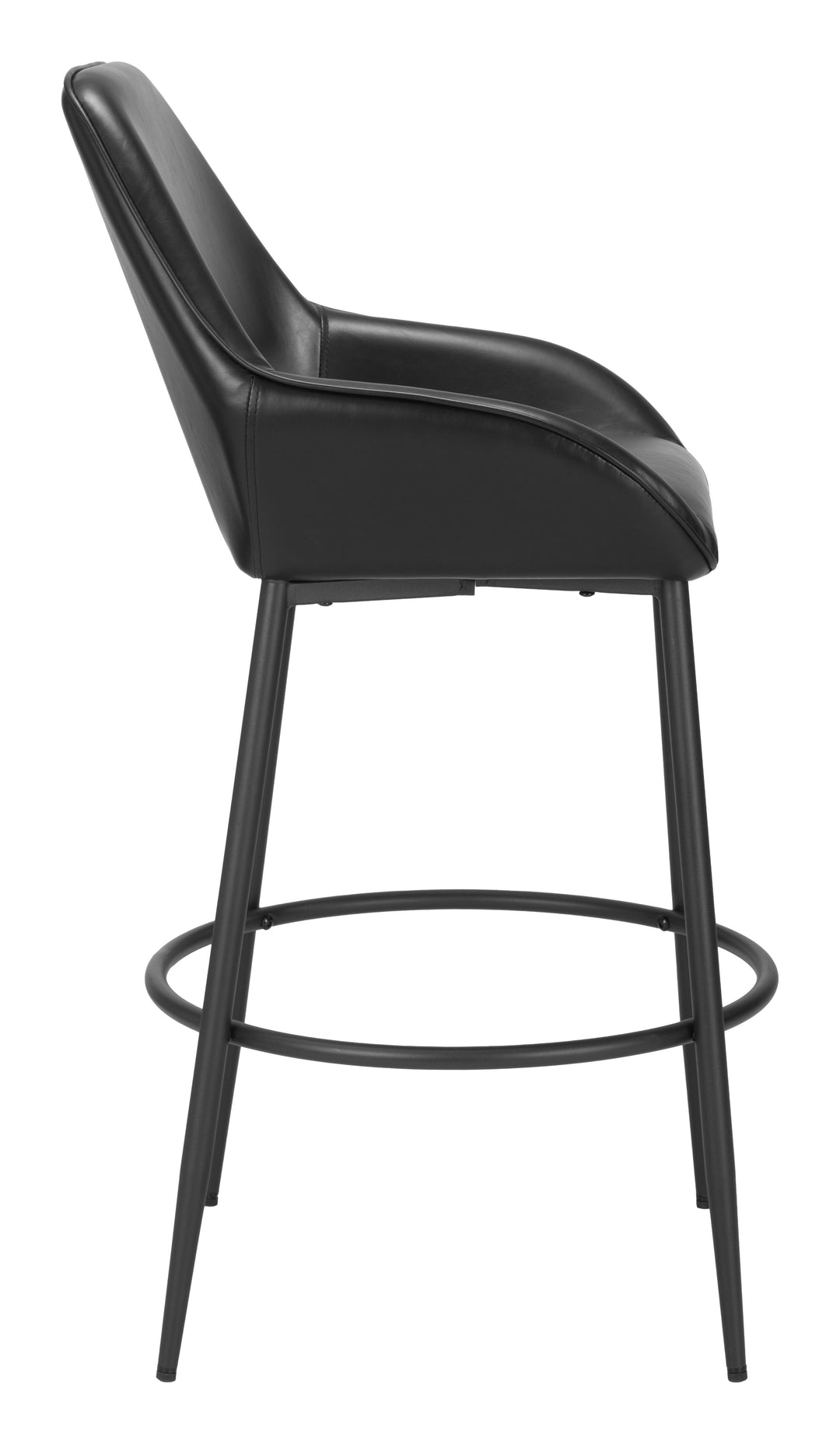 The Vila Barstool (Set of 2) Black  Era and Style Inspired Home Decor 1