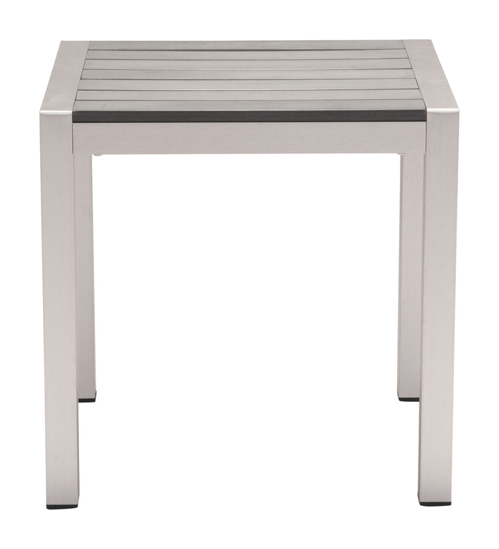 The Cosmopolitan Side Table Gray & Silver  Era and Style Inspired Home Decor 1