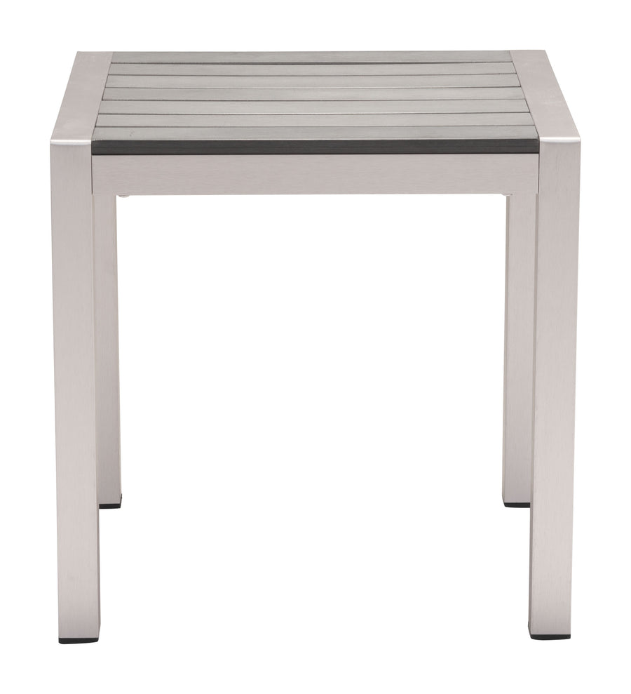 The Cosmopolitan Side Table Gray & Silver  Era and Style Inspired Home Decor 1