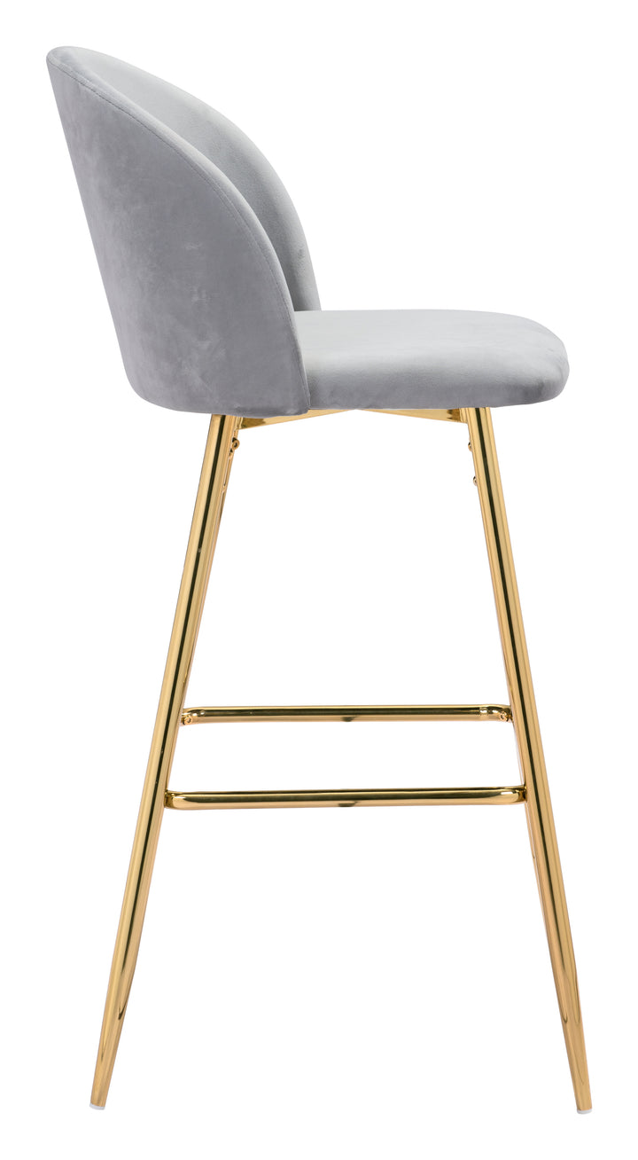 The Cozy Barstool Gray & Gold  Era and Style Inspired Home Decor 1