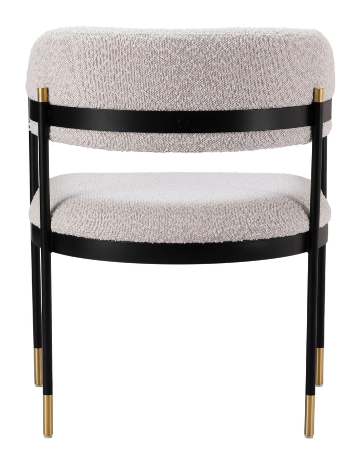 The Zadar Dining Chair Misty Gray  Era and Style Inspired Home Decor 1