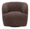 The Govan Swivel Chair Brown  Era and Style Inspired Home Decor 1