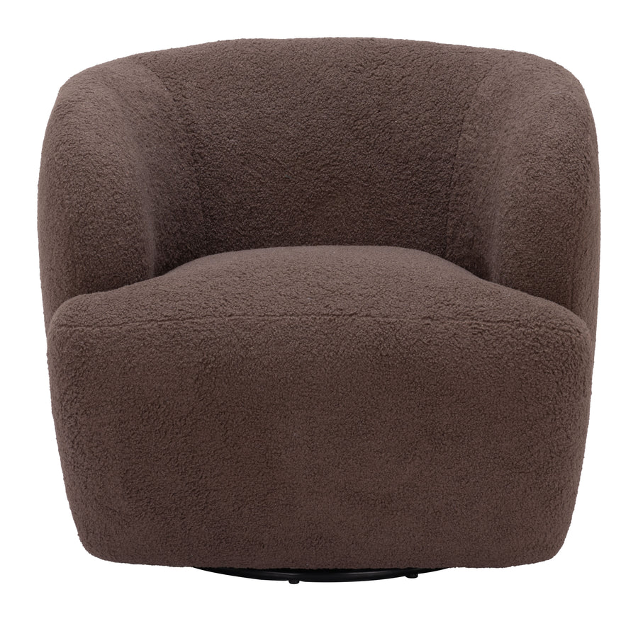 The Govan Swivel Chair Brown  Era and Style Inspired Home Decor 1