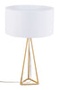 The Sascha Table Lamp White & Brass  Era and Style Inspired Home Decor 1