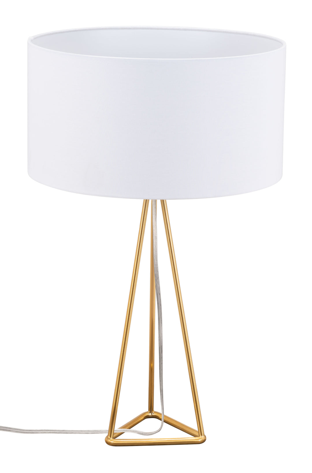 The Sascha Table Lamp White & Brass  Era and Style Inspired Home Decor 1