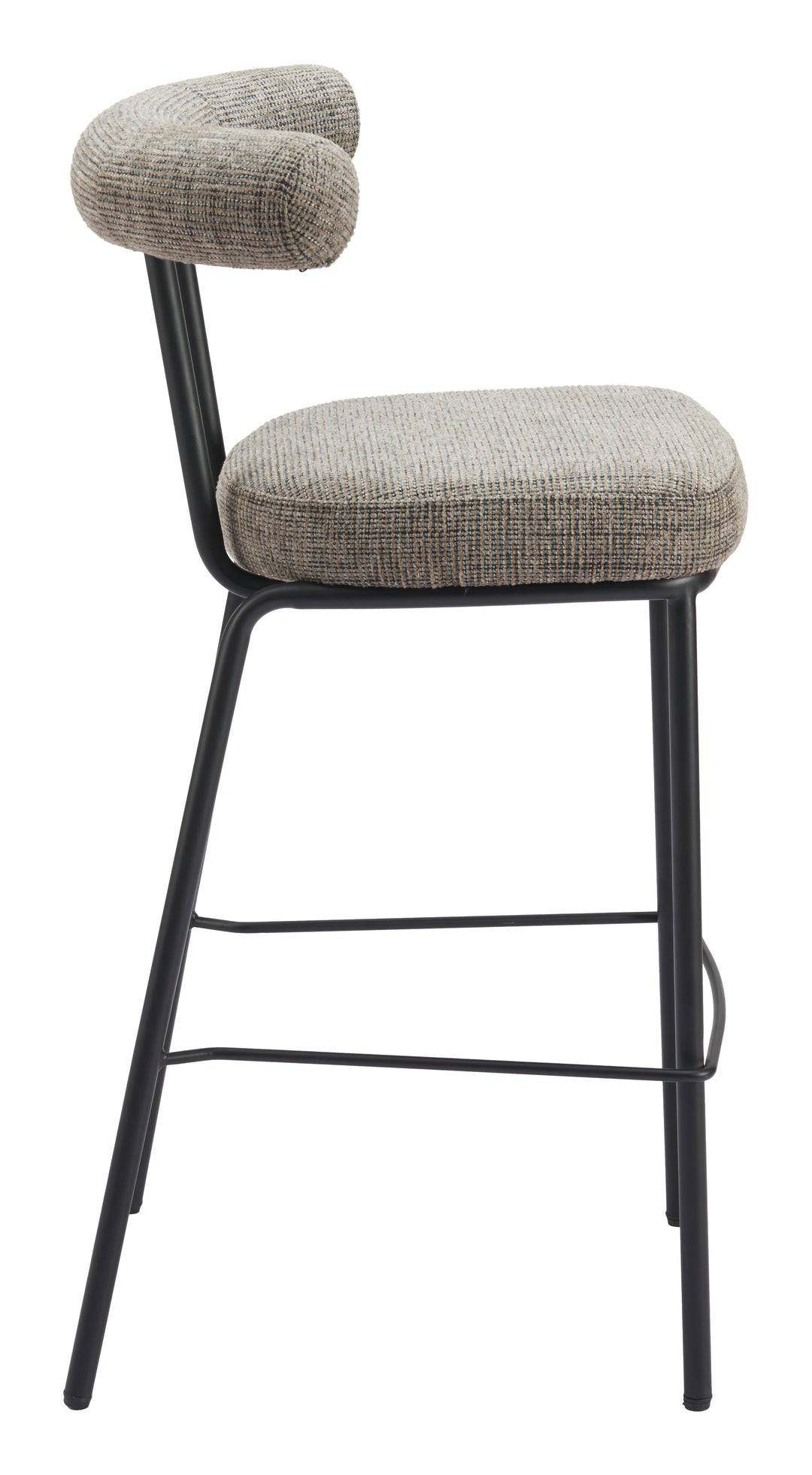 The Kede Barstool Green Tweed  Era and Style Inspired Home Decor 1