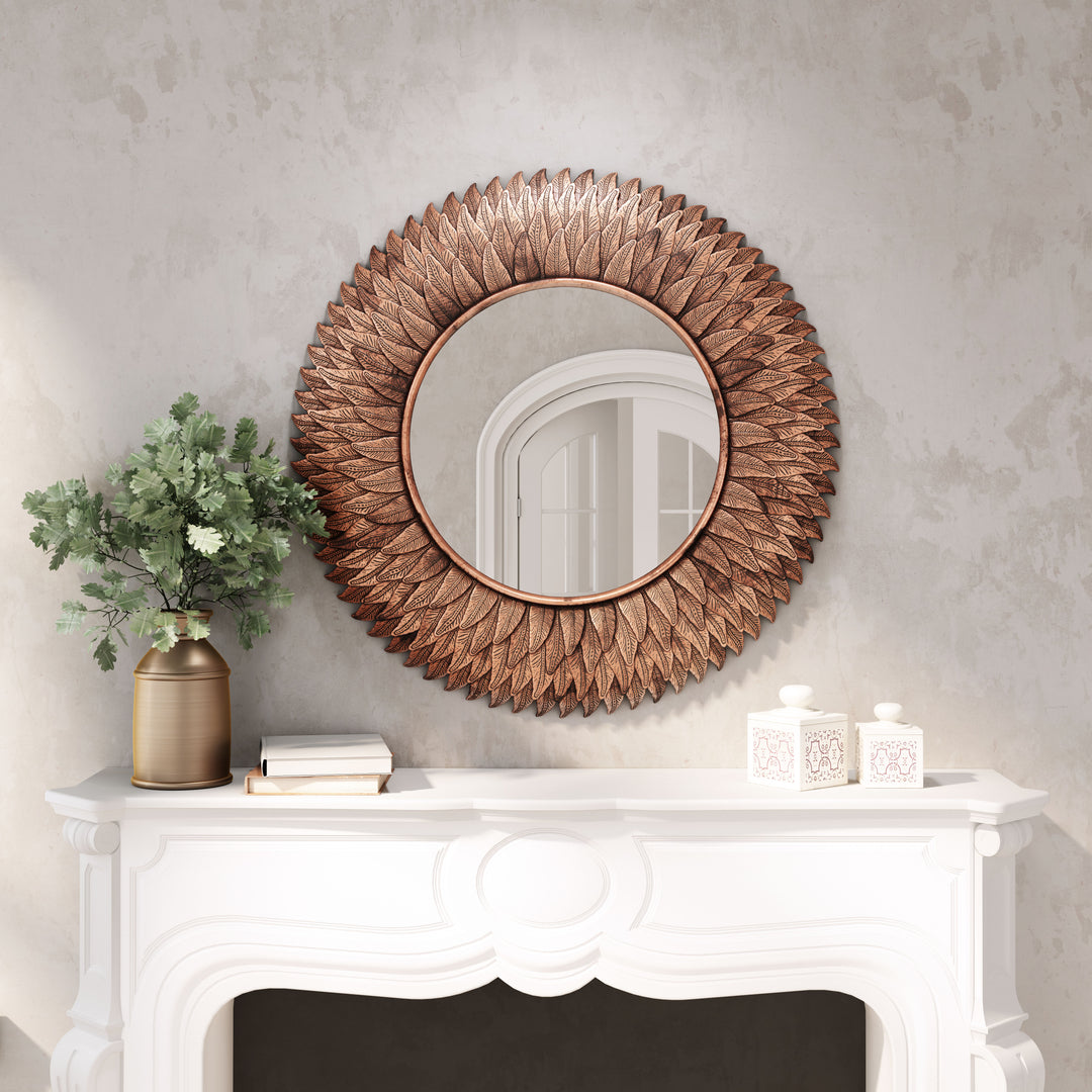 The Rhoda Mirror Copper  Era and Style Inspired Home Decor 1