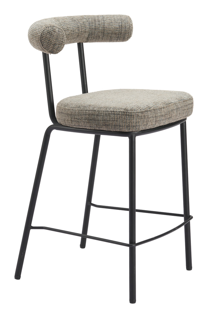 The Kede Counter Stool Green Tweed  Era and Style Inspired Home Decor 1