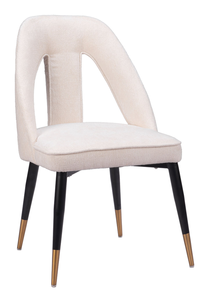 The Artus Dining Chair Ivory  Era and Style Inspired Home Decor 1