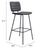 The Boston Barstool (Set of 2) Vintage Black  Era and Style Inspired Home Decor 1