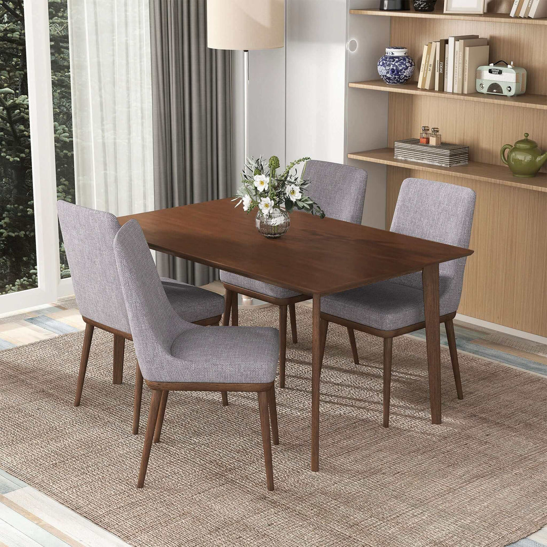 The Carlos Solid Wood Dining Table 63" Era and Style Inspired Home Décor 3