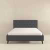 The Graceville King Fabric Platform Bed Era and Style Inspired Home Décor 5