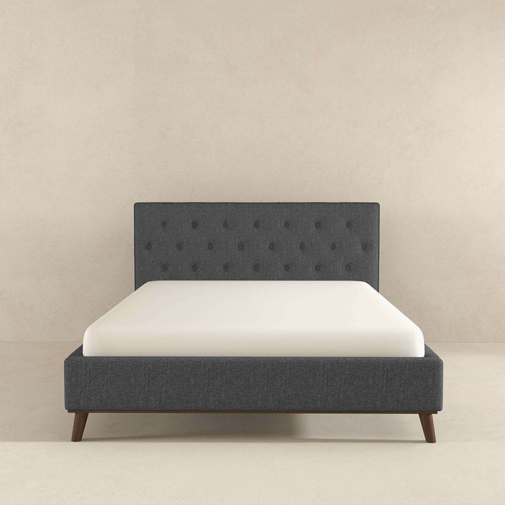 The Graceville King Fabric Platform Bed Era and Style Inspired Home Décor 5