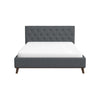 The Graceville King Fabric Platform Bed Era and Style Inspired Home Décor 2