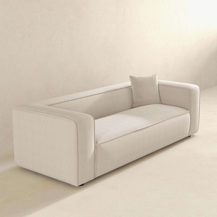 The Marshall Modern Cream Boucle Sofa Era and Style Inspired Home Décor 4