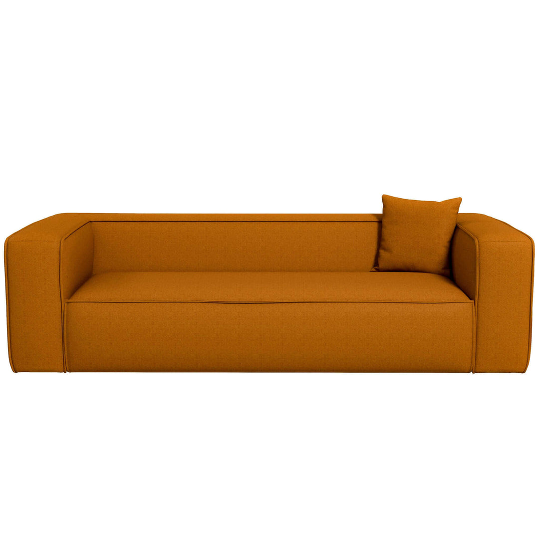 The Marshall Modern Dark Yellow Boucle Sofa Era and Style Inspired Home Décor 1