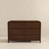 The Lionel Mid Century Modern Solid Wood 6-Drawer Dresser Era and Style Inspired Home Décor 4