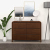 The Lionel Mid Century Modern Solid Wood 6-Drawer Dresser Era and Style Inspired Home Décor 1