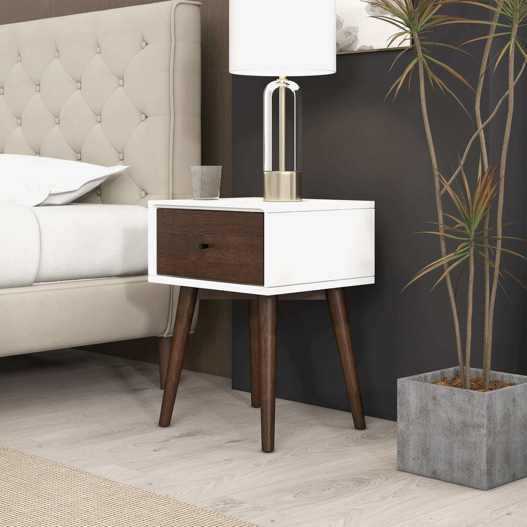 The Avery Solid Wood Night Stand 1 Drawer Era and Style Inspired Home Décor 2