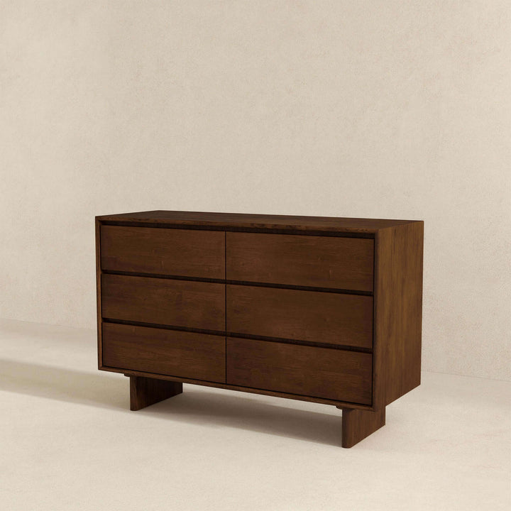 The Dubrovnik Mid Century Modern Walnut Dresser With 6 Drawers Era and Style Inspired Home Décor 6