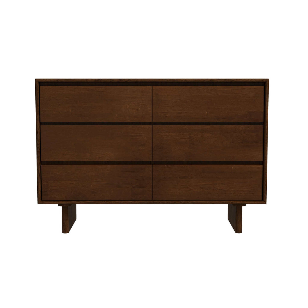 The Dubrovnik Mid Century Modern Walnut Dresser With 6 Drawers Era and Style Inspired Home Décor 2