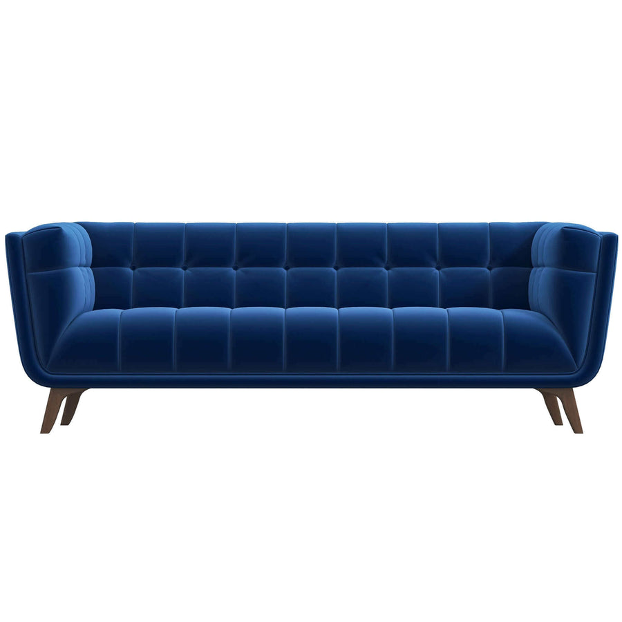 The Addison Large Navy-Blue Velvet Sofa Era and Style Inspired Home Décor 6