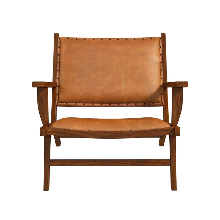 The Daniel Leather Arm Chair Era and Style Inspired Home Décor 2