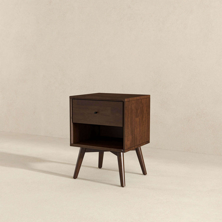 The Caroline Mid Century Modern Style Night Stand 1-Drawer Era and Style Inspired Home Décor 3