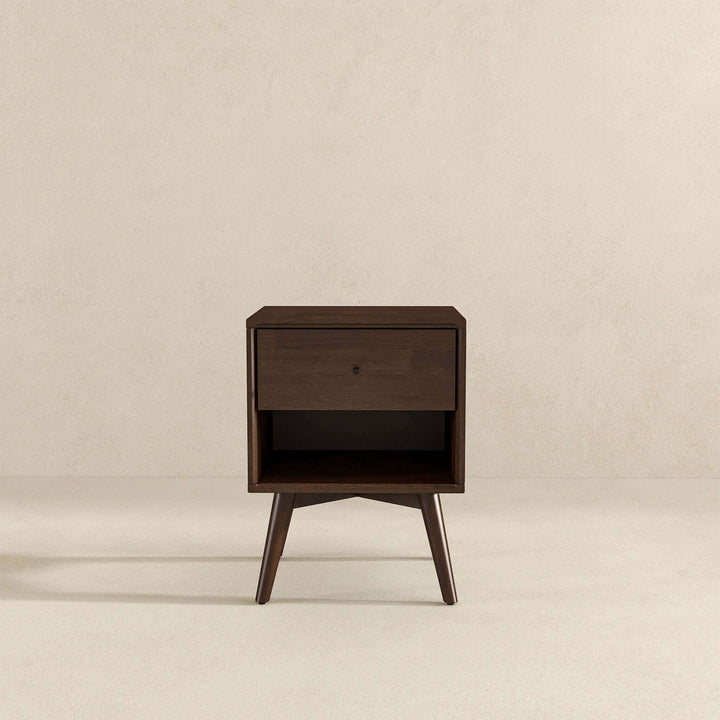 The Caroline Mid Century Modern Style Night Stand 1-Drawer Era and Style Inspired Home Décor 5