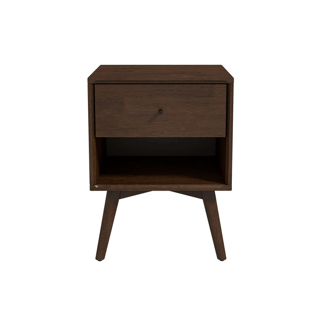 The Caroline Mid Century Modern Style Night Stand 1-Drawer Era and Style Inspired Home Décor 7