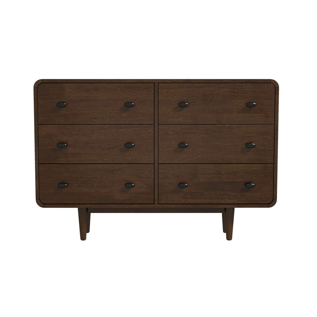 The Alexa Mid Century Modern Dresser 6 Drawer Era and Style Inspired Home Décor 1