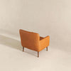 The Claire Genuine Leather Lounge Chair In Tan Era and Style Inspired Home Décor 6