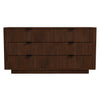 The Lola Mid Century Modern Walnut Dresser With 6 Drawers Era and Style Inspired Home Décor 7