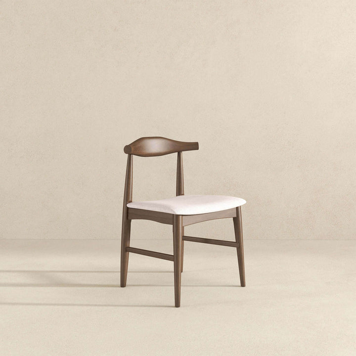 The Damian Solid Wood Beige Dining Chair Era and Style Inspired Home Décor 1