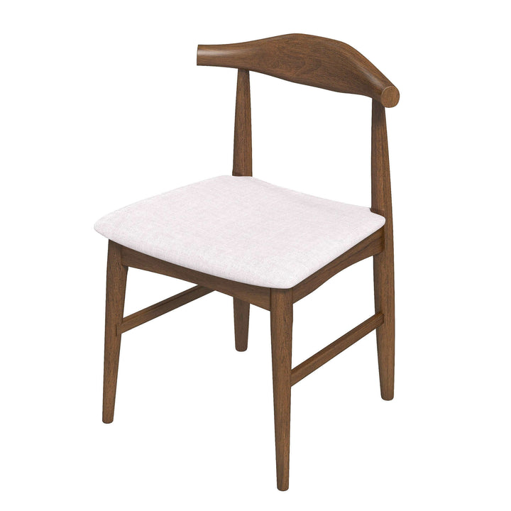 The Damian Solid Wood Beige Dining Chair Era and Style Inspired Home Décor 6