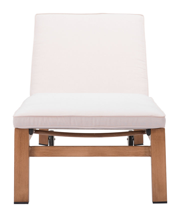 The Cozumel Lounge Chair Beige & Natural